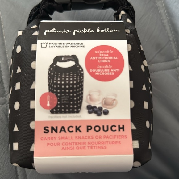 NWT Perunia Pickle Botom snack/pacifier pouch - Picture 2 of 2